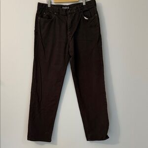 Dakato Men’s Brown Straight-Leg Chinos size 38.